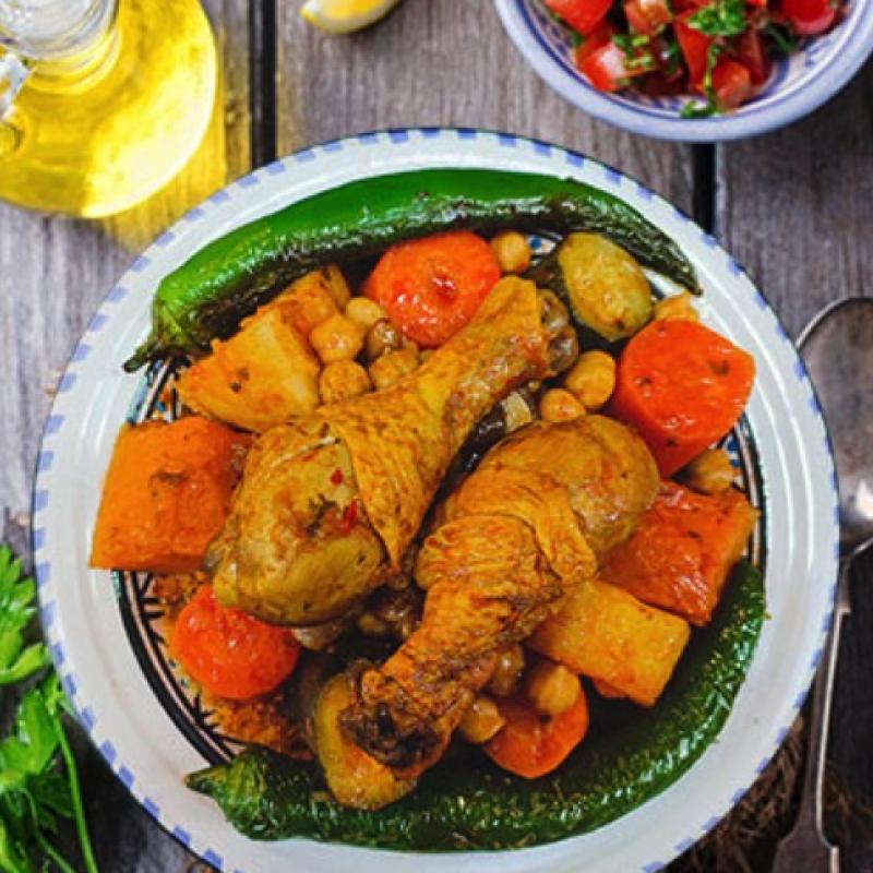 Couscous poulet