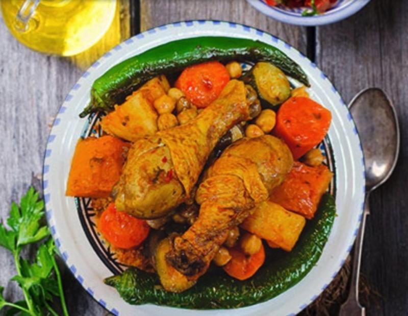 Couscous poulet