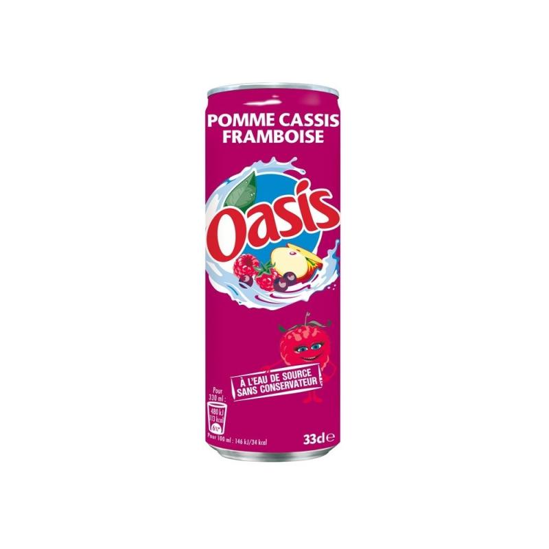 Oasis pomme cassis framboise 